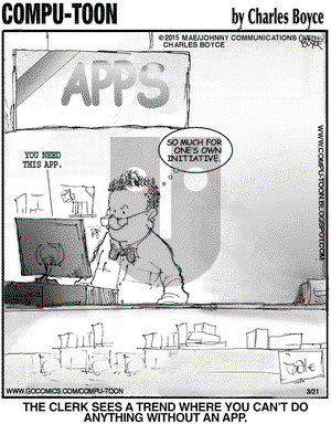 Compu-toon on Saturday March 21, 2015 Comic Strip