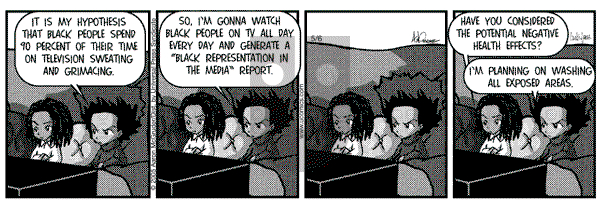 The Boondocks on Friday December 7, 2012 Comic Strip