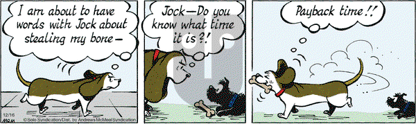 Fred Basset on Wednesday December 16, 2020 Comic Strip