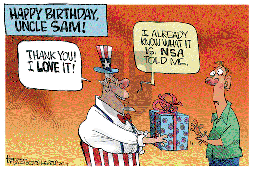 Jerry Holbert on Friday July 4, 2014 Comic Strip