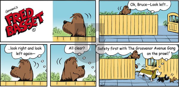 Fred Basset on Sunday March 3, 2013 Comic Strip