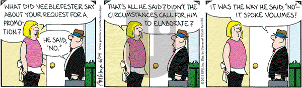 The Born Loser on Friday June 24, 2011 Comic Strip