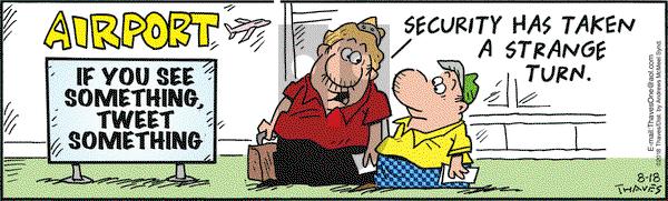 Frank and Ernest on Saturday August 18, 2018 Comic Strip