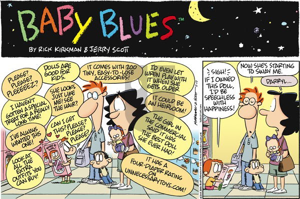 Baby Blues on Sunday May 17, 2015 Comic Strip