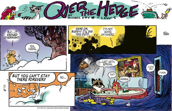 Over the Hedge on Sunday December 16, 2018 Comic Strip