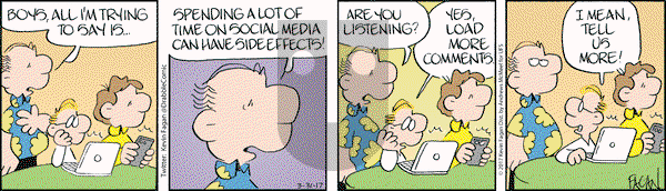 Drabble on Friday March 31, 2017 Comic Strip