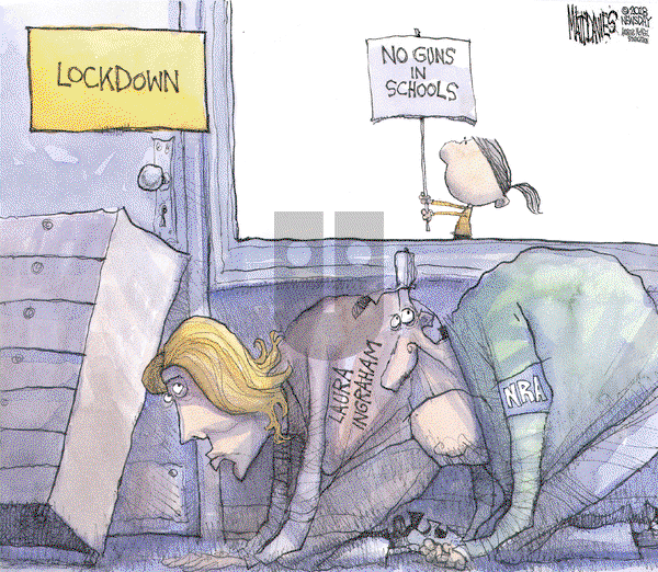 Matt Davies on Tuesday April 3, 2018 Comic Strip