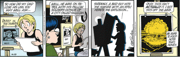 Doonesbury on Thursday September 23, 2004 Comic Strip