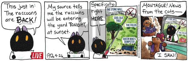 Breaking Cat News - Tuesday September 26, 2023 Comic Strip