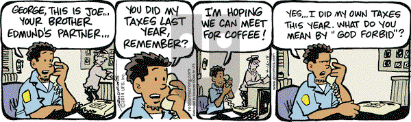 JumpStart on Thursday April 16, 2015 Comic Strip