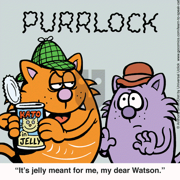 Learn to Speak Cat on Friday April 11, 2025 Comic Strip