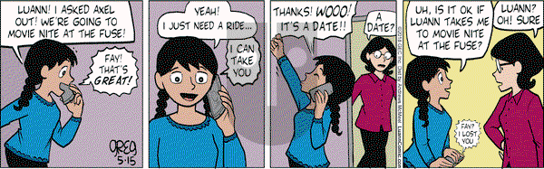 Luann on Tuesday May 15, 2018 Comic Strip