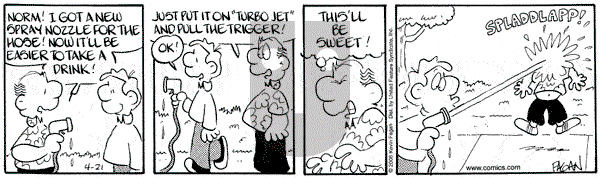 Drabble on Thursday April 21, 2005 Comic Strip