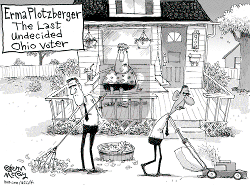 Glenn McCoy on Friday November 2, 2012 Comic Strip