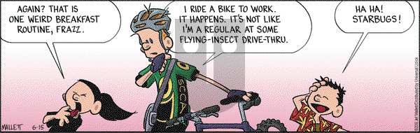 Frazz on Wednesday June 15, 2016 Comic Strip