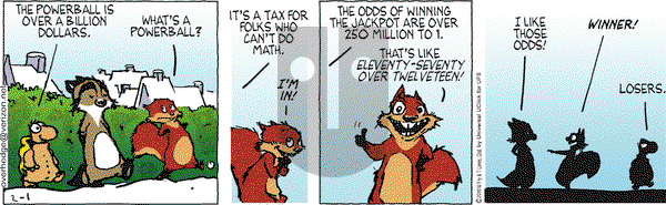 Over the Hedge on Monday February 1, 2016 Comic Strip