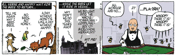 Over the Hedge on Wednesday May 16, 2007 Comic Strip