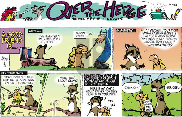 Over the Hedge on Sunday March 31, 2013 Comic Strip