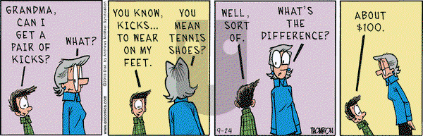 Grand Avenue on Tuesday September 24, 2019 Comic Strip