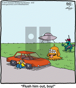 In the Bleachers on Monday May 22, 2017 Comic Strip