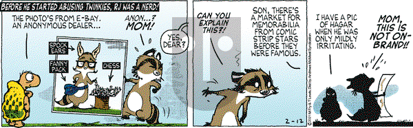 Over the Hedge on Friday February 12, 2021 Comic Strip