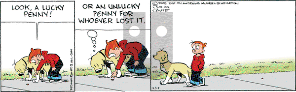 Red and Rover on Thursday February 15, 2018 Comic Strip