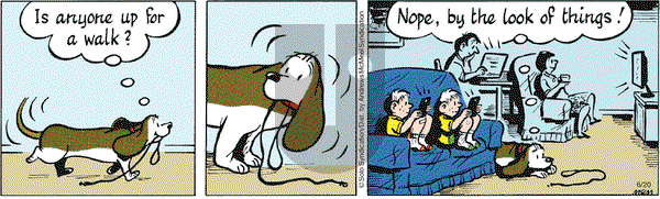 Fred Basset on Wednesday June 20, 2018 Comic Strip