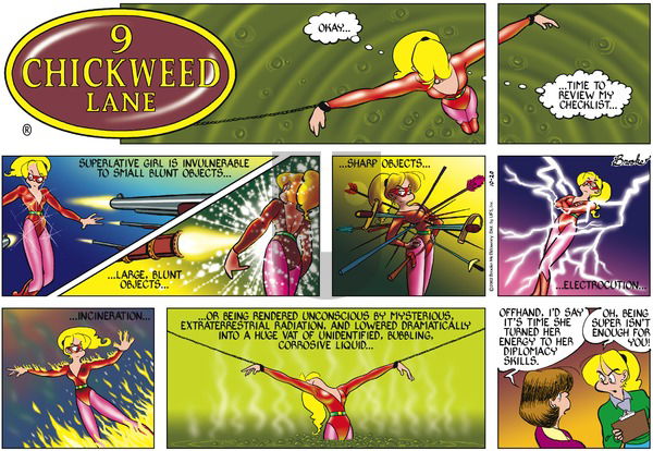 9 Chickweed Lane on Sunday October 20, 2002 Comic Strip