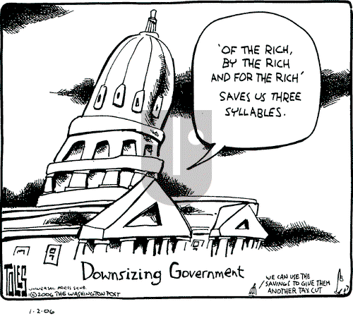 Tom Toles on Monday January 2, 2006 Comic Strip