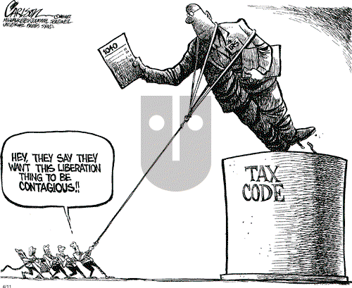 Stuart Carlson on Friday April 11, 2003 Comic Strip