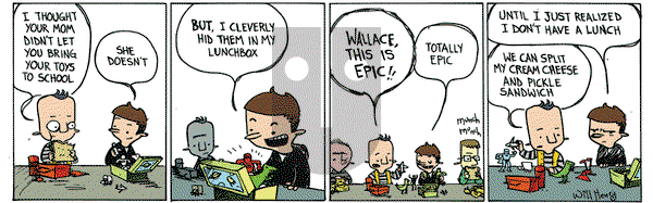 Wallace the Brave - Wednesday October 28, 2015 Comic Strip