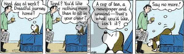 Fred Basset on Friday April 30, 2010 Comic Strip