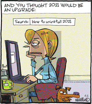 Reality Check on Monday April 5, 2021 Comic Strip