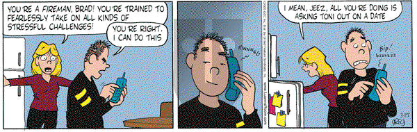 Luann on Tuesday March 15, 2005 Comic Strip