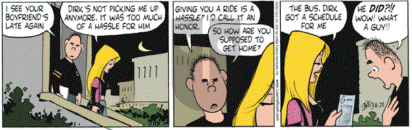 Luann on Monday August 25, 2003 Comic Strip