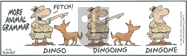 Frank and Ernest - Monday April 12, 2010 Comic Strip