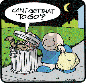 Ziggy on Wednesday October 10, 2018 Comic Strip