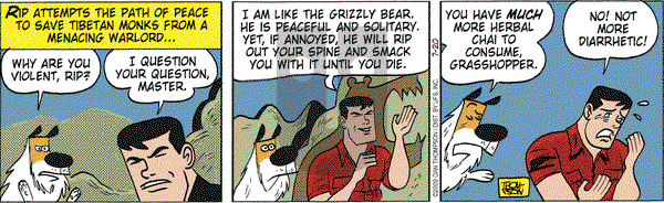 Rip Haywire on Monday July 20, 2009 Comic Strip