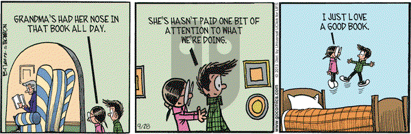 Grand Avenue on Saturday September 28, 2013 Comic Strip