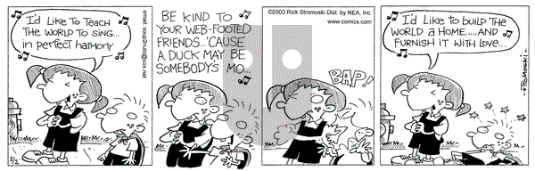 Soup to Nutz - Old on Friday May 2, 2003 Comic Strip