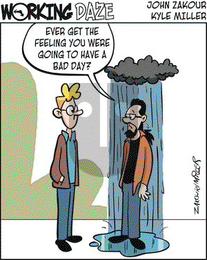 Working Daze on Tuesday January 16, 2007 Comic Strip
