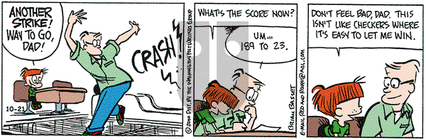 Red and Rover on Saturday October 21, 2000 Comic Strip