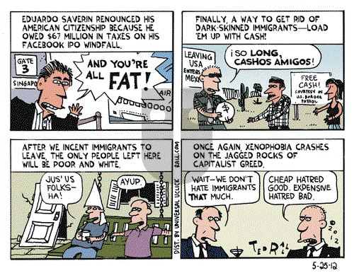 Ted Rall - Friday May 25, 2012 Comic Strip
