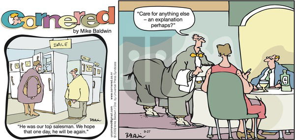 Cornered on Sunday September 27, 2009 Comic Strip