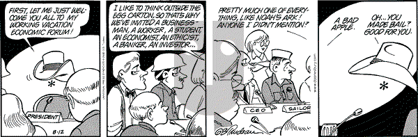 Doonesbury on Monday August 12, 2002 Comic Strip