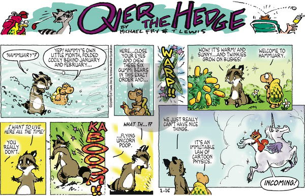 Over the Hedge - Sunday February 25, 2024 Comic Strip