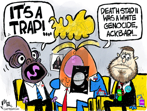 Clay Jones on Tuesday May 27, 2025 Comic Strip