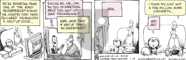 Non Sequitur - Saturday January 19, 2008 Comic Strip