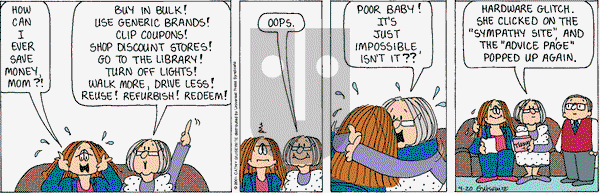 Cathy Classics on Friday April 20, 2001 Comic Strip