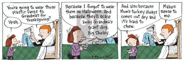 Cul de Sac on Saturday November 22, 2008 Comic Strip